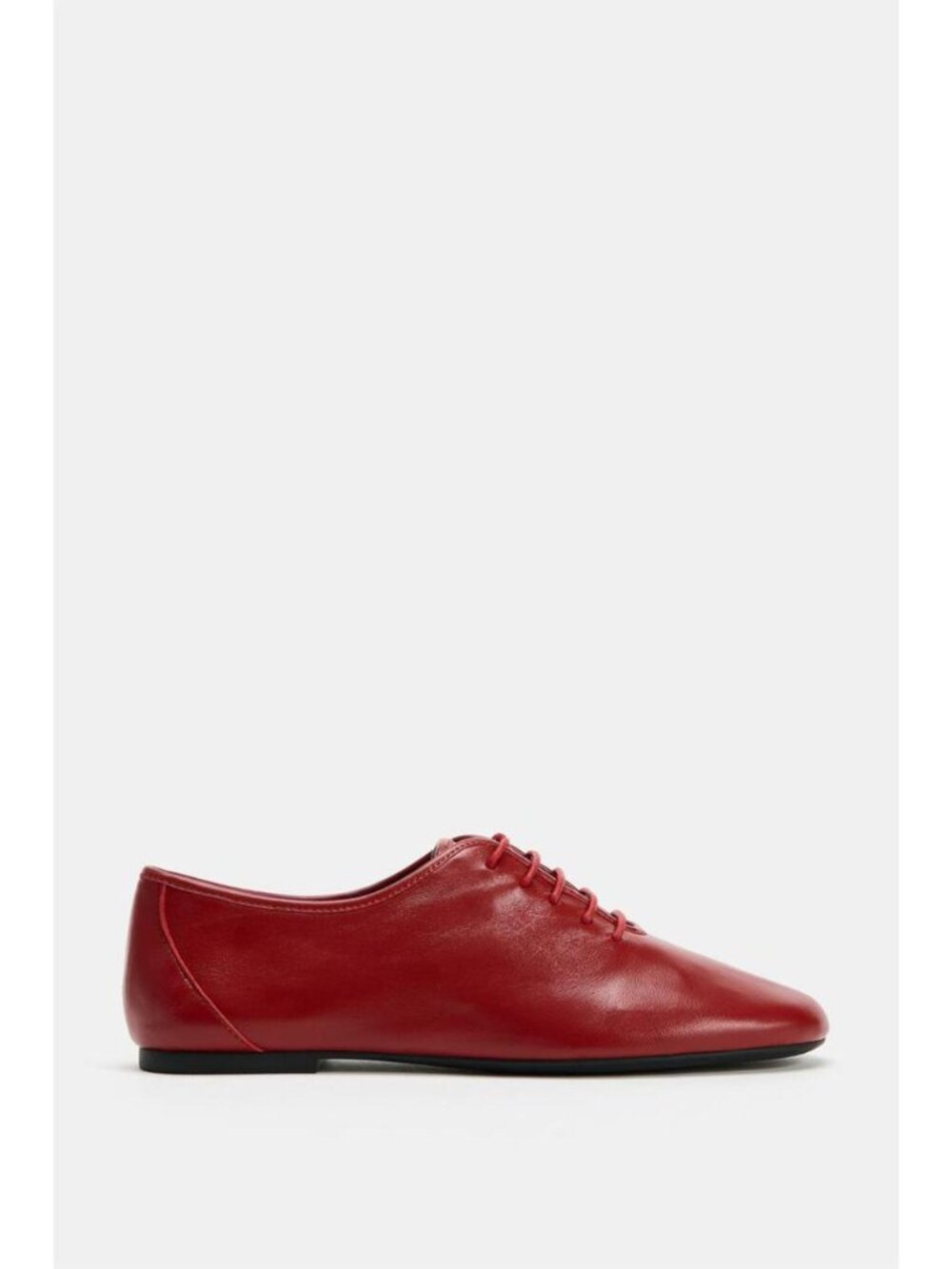 ZARA LEATHER LACE-UP FLATS 3504/810/600